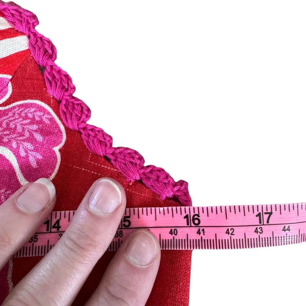 NEW Caroline Constas Red Floral Summer Linen Maxi Dress Size XXS - Image 10