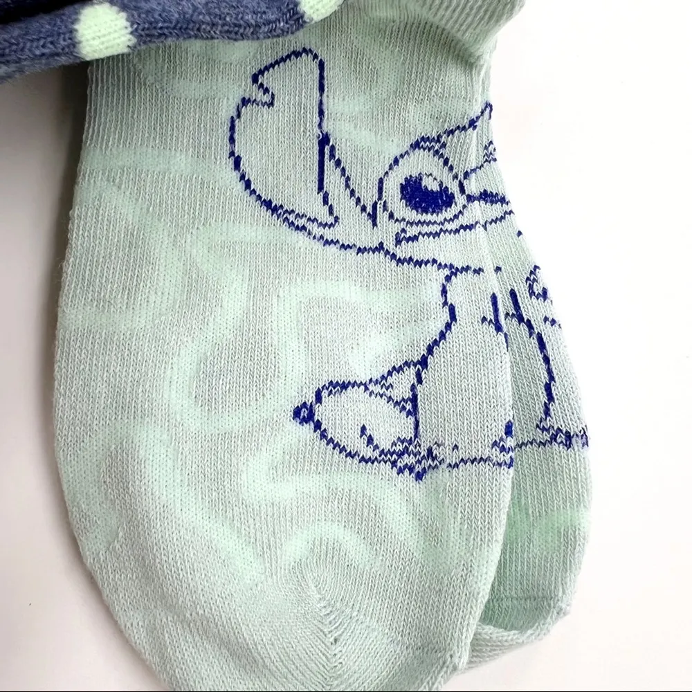 Disney Lilo and Stitch No Show Socks 10 Pairs Womens Novelty Gift Disney World - Image 11