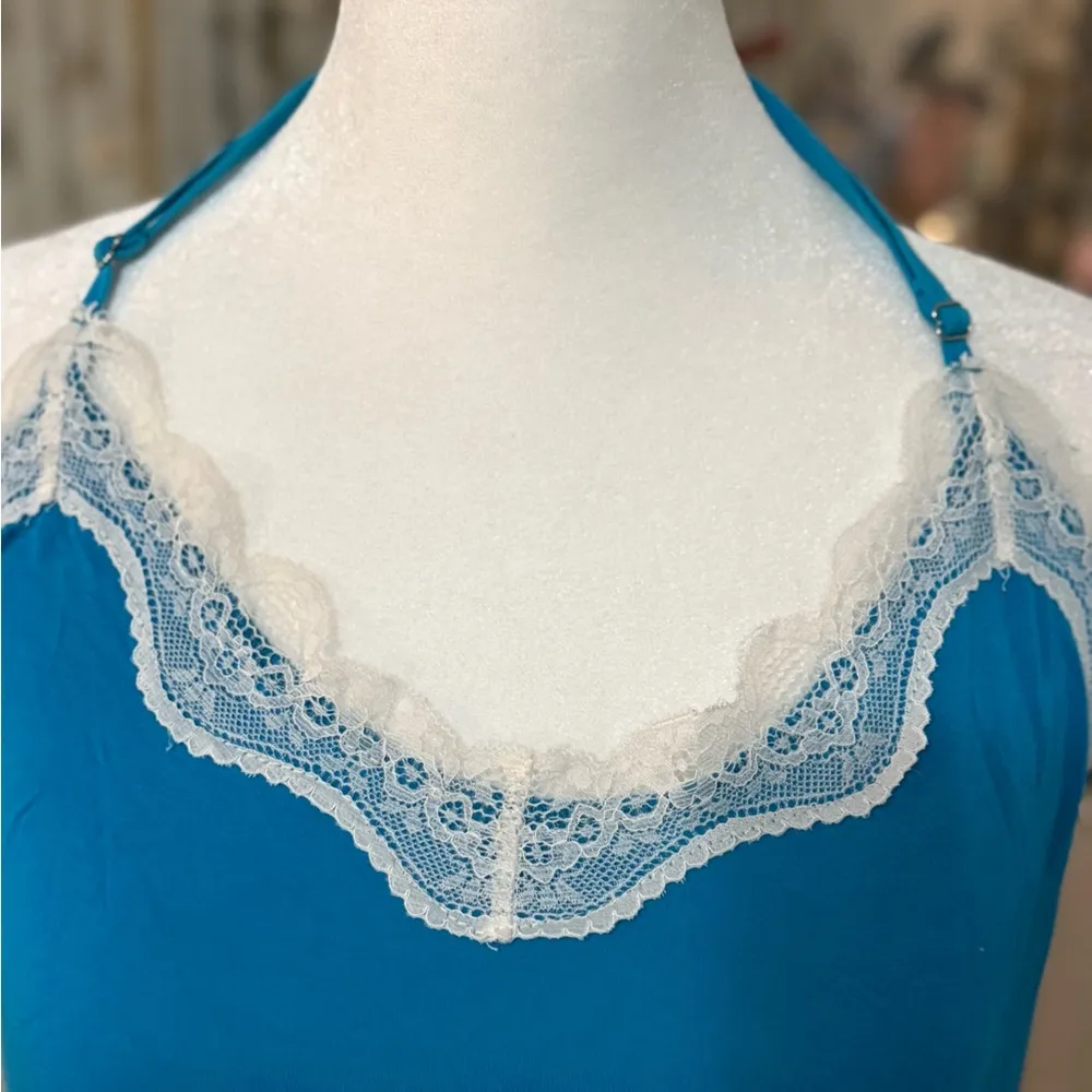 Women nightgown Blue Size M - Image 4