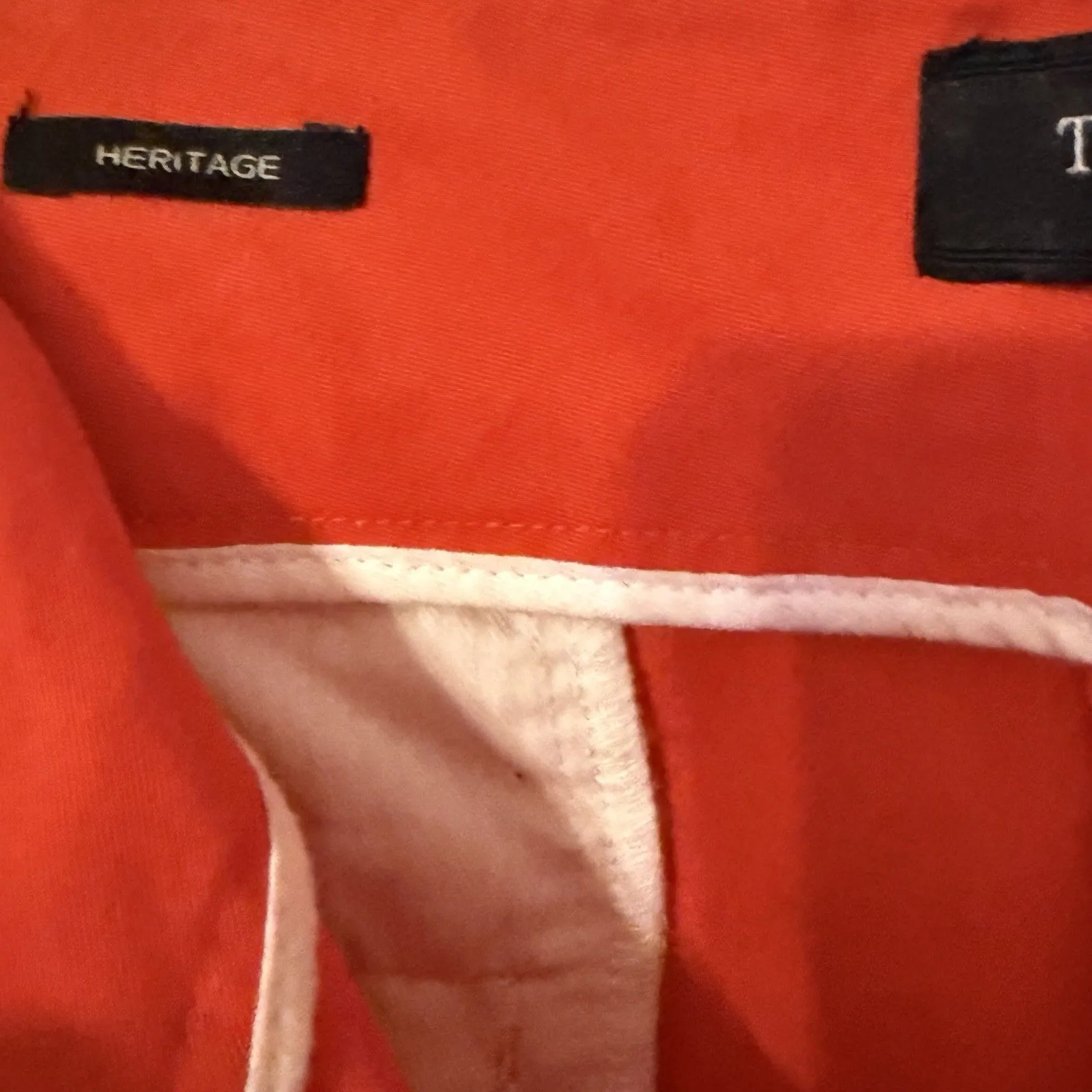 Talbots Scarlet Red Bootcut Slacks Women’s Work Office Professional Pants 16P - Image 8