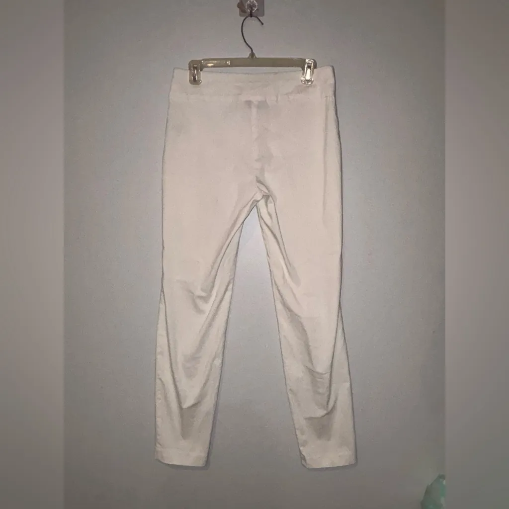 Alfani Cream Pants with Silver Detail - Image 6