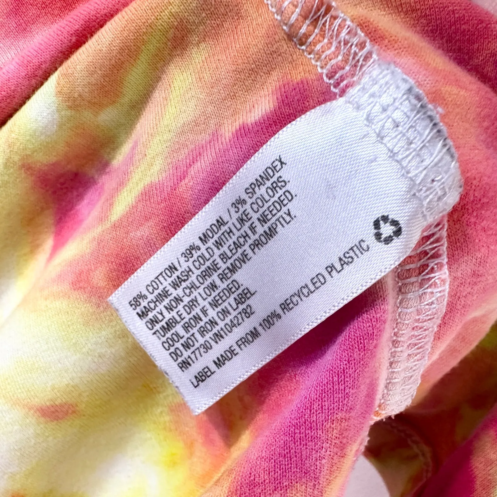 Ava & Viv Plus Size 3X Tank Top Tie Dye Handmade Red Orange Hippie Boho 1778 - Image 8