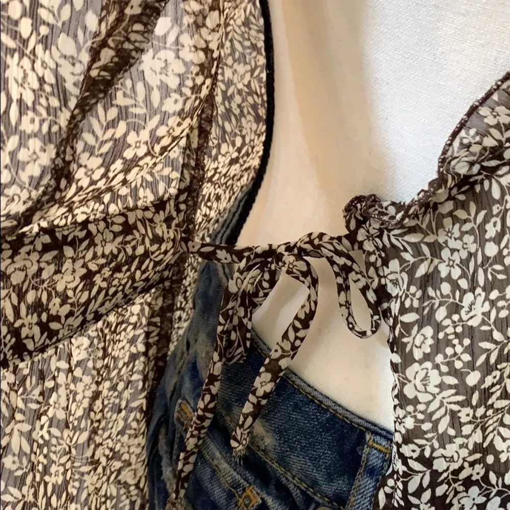 - Sheer Wrap Blouse (M Juniors) - Image 3