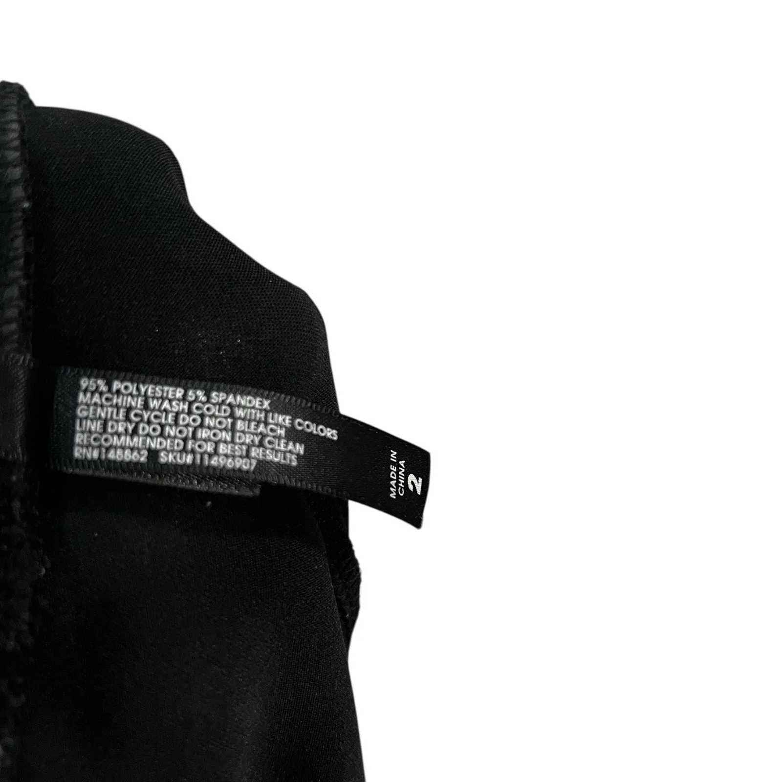 Torrid Faux Leather Leggings Black Size 2X Pull On Stretch - Image 6