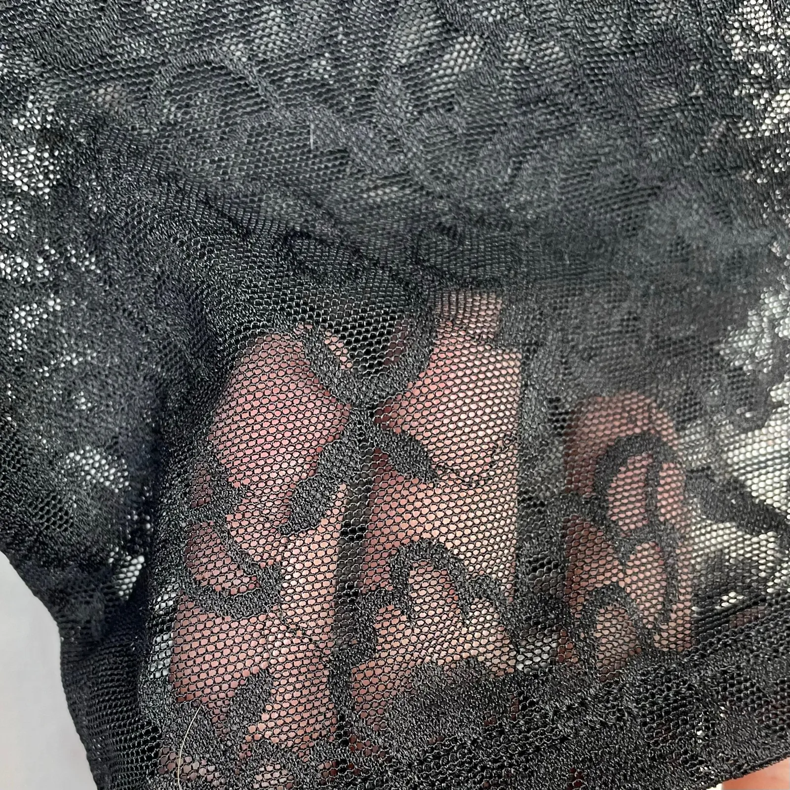 Betsey Johnson x Torrid Black Sheer Stretch Lace Catsuit Bodysuit 4 4X New NWT - Image 6