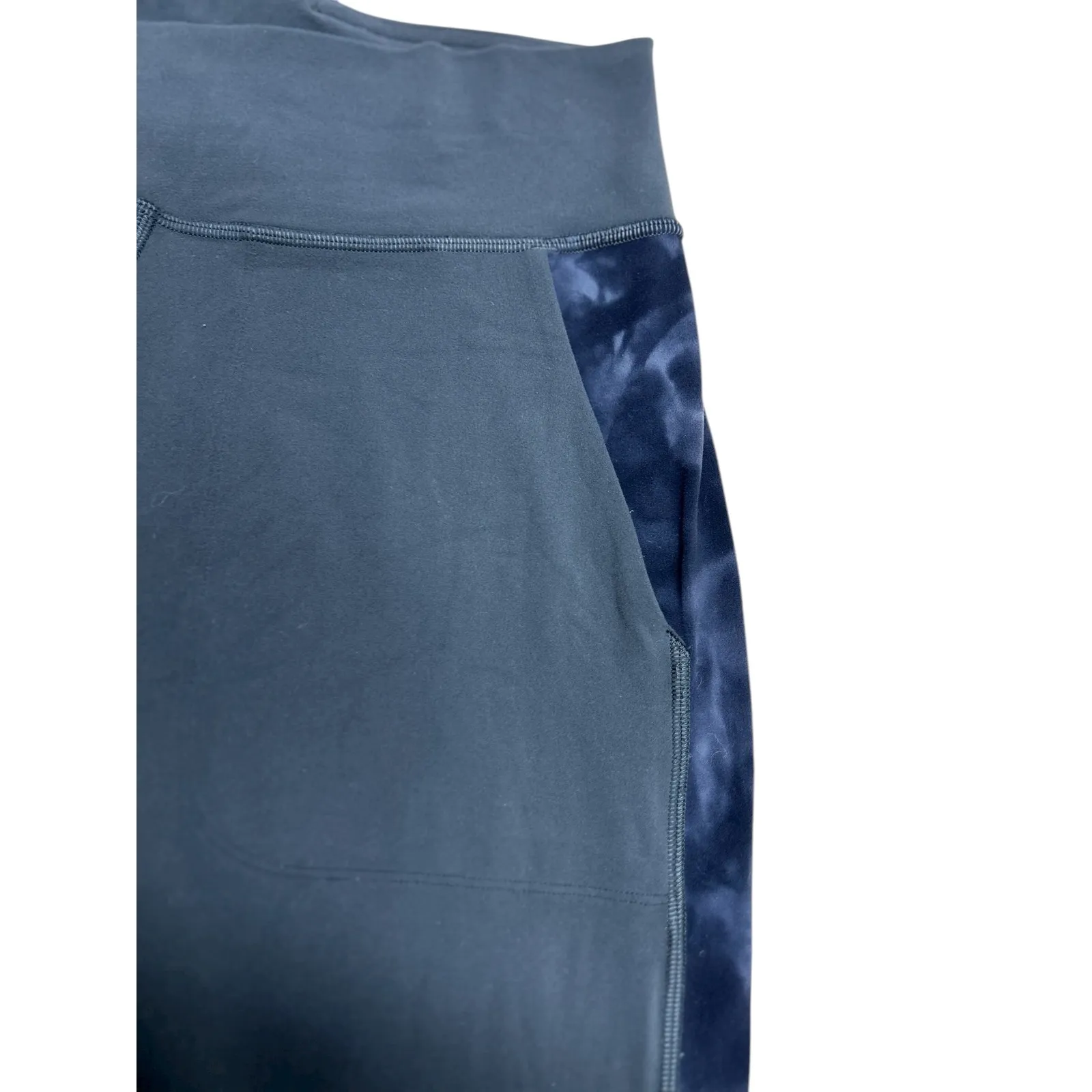 Lululemon Align Jogger Pants Tie‎ Dye Side Panels Size 8 Dark Gray - Image 9