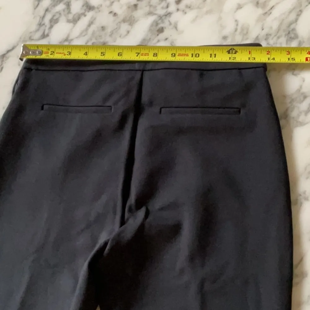 NWT J. Crew Women’s Stretch Crop Flare Ponte Pant Sz 2 rip and broken zipper - Image 12