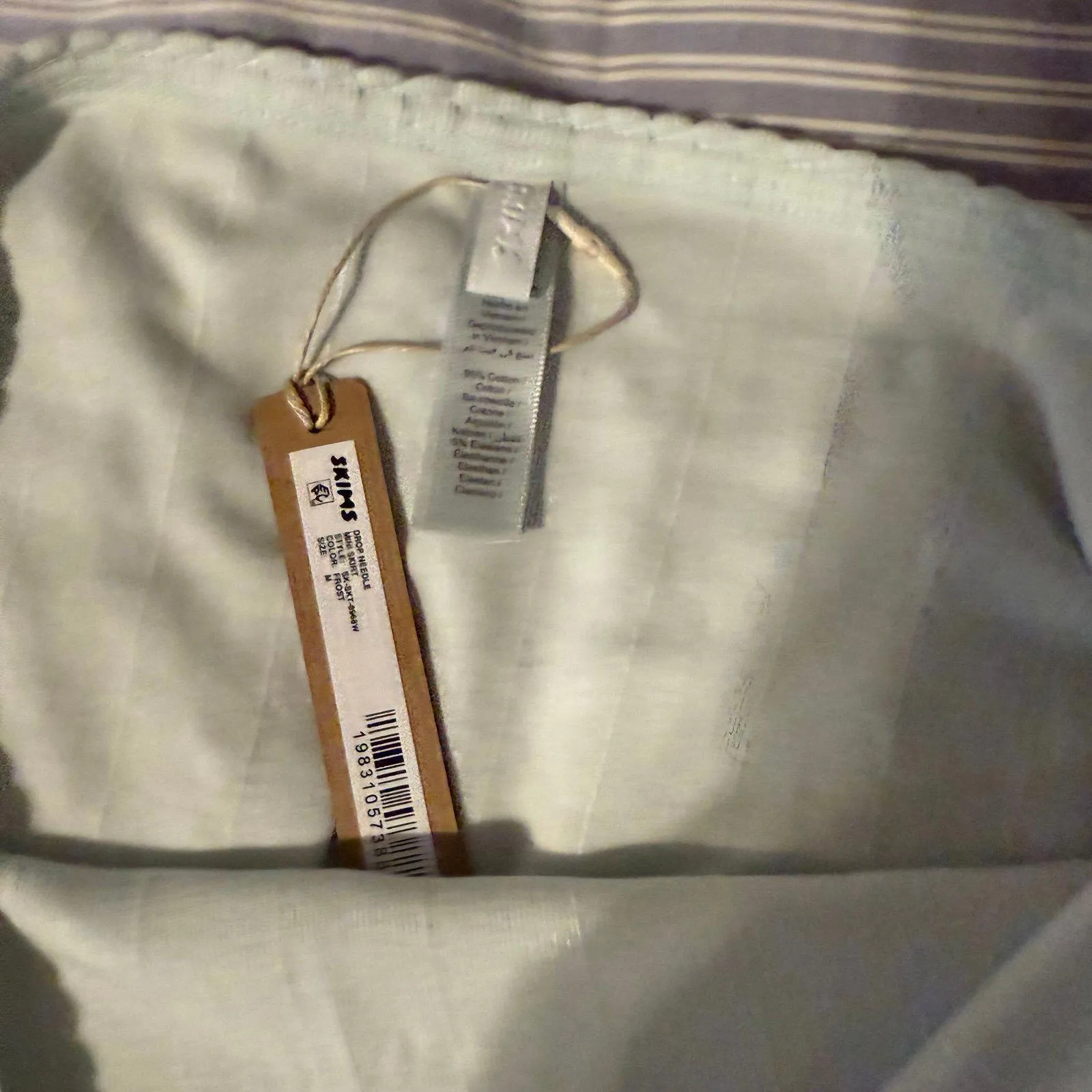 SKIMS  Drop Needle Pointelle Miniskirt - Image 3