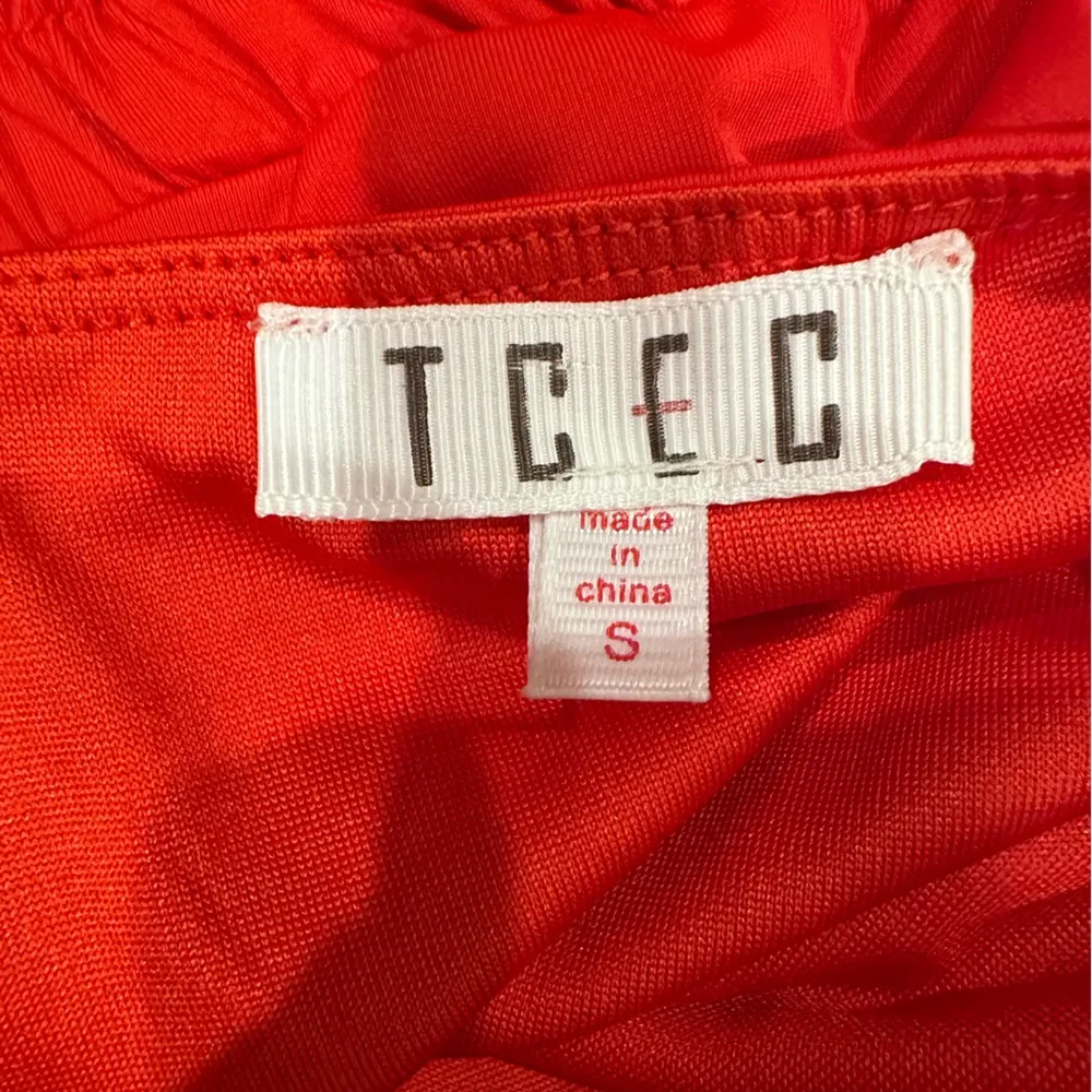 Red athletic romper - Image 3