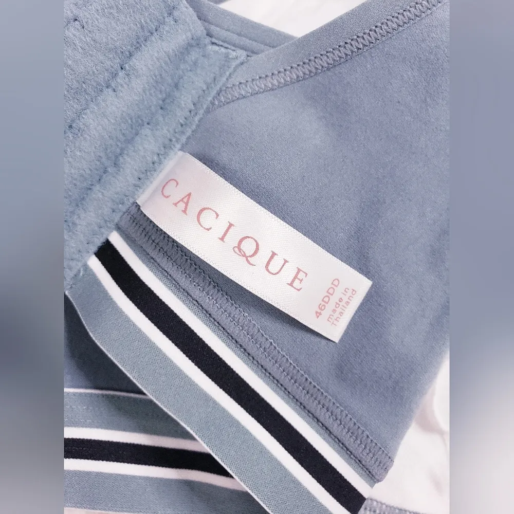 Cacique Unlined No Wire Full Coverage Bra - Image 8