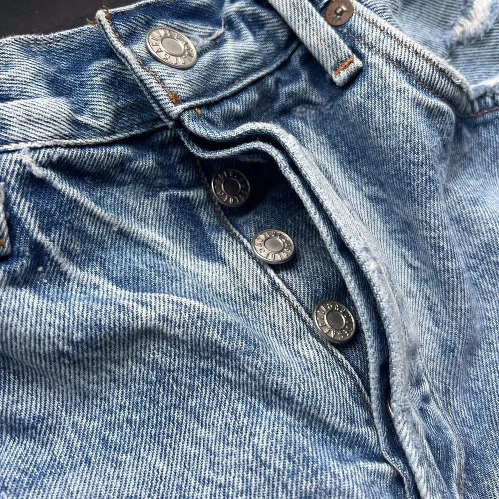 AGOLDE Jaden Short in Surreal Denim Shorts Size 27 - Image 4