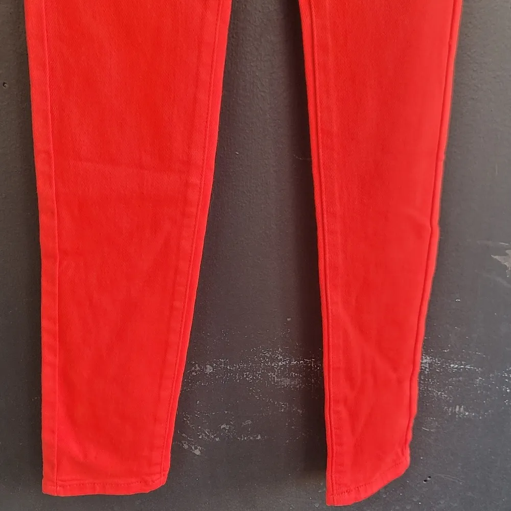 KanCan True Red Skinny 5 Pocket Jeans 25 - Image 8