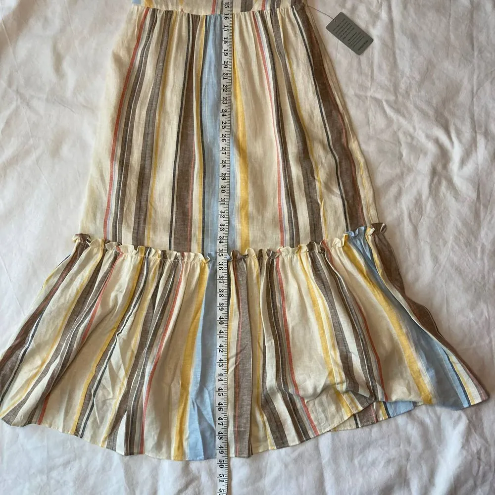 NWT Maggy London Striped Maxi Dress Size 2 - Image 7