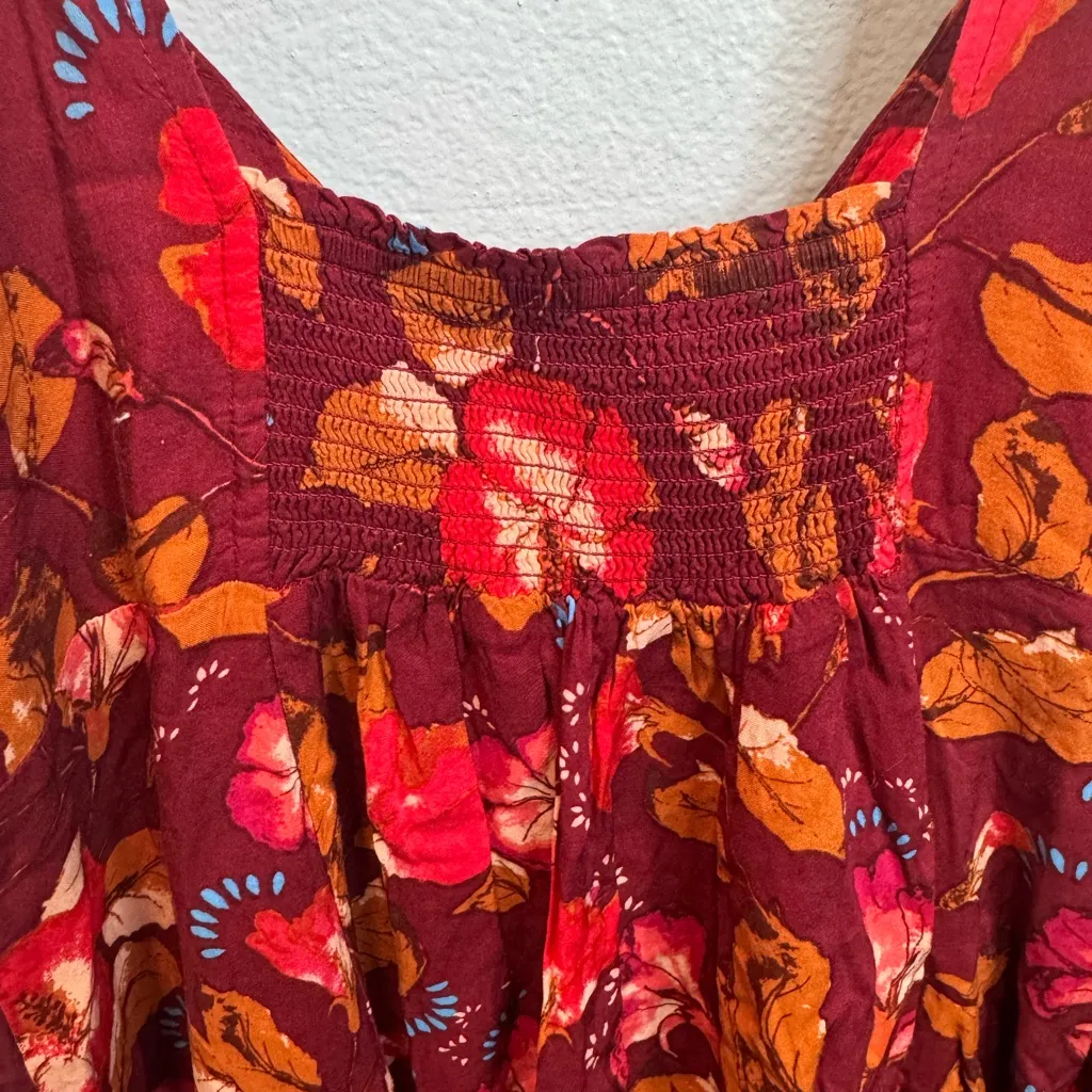 NWOT Free People Women's Red Lattice Lovers Slip Dress - Image 8