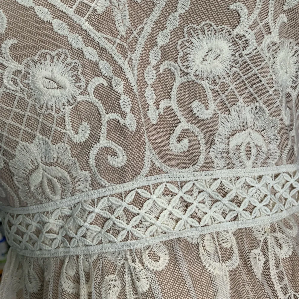 WAYF DRESS- Maxi Lace Overlay Dress - Image 7