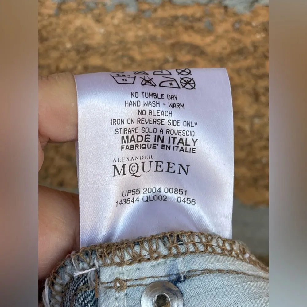 Alexander McQueen jeans size 42/ 28 - Image 16
