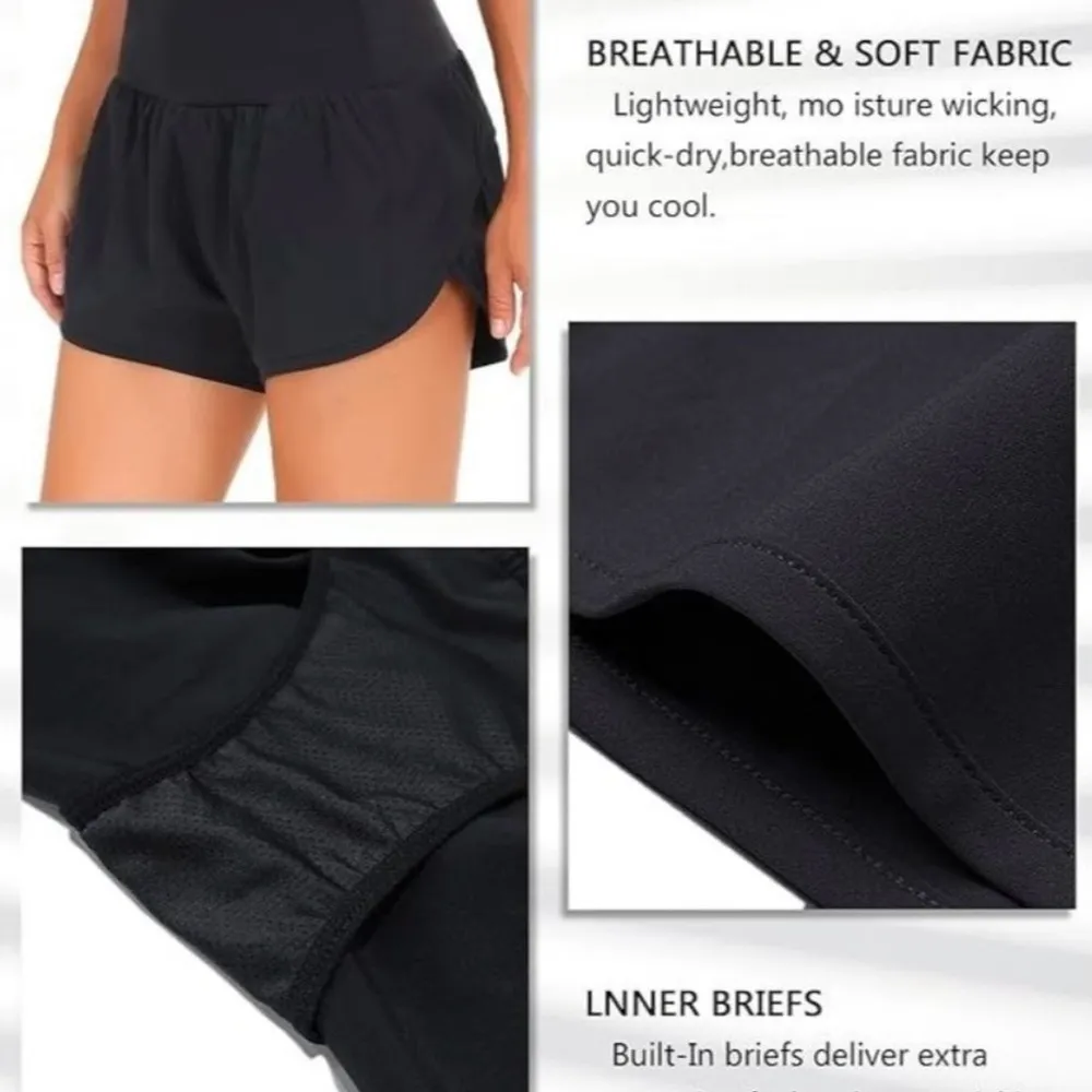 NWOT DragonFit Black Athletic Shorts | Size: L - Image 4