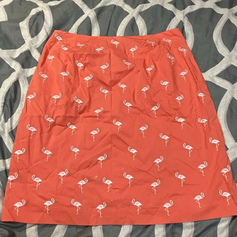 Talbots Orange Pink Knee-Length Pencil Skirt - Image 2