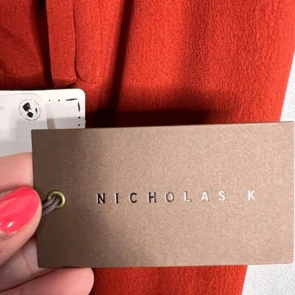 Nicholas K x Free People NWT Juno Dress in Crimson XS ($450) - Image 11