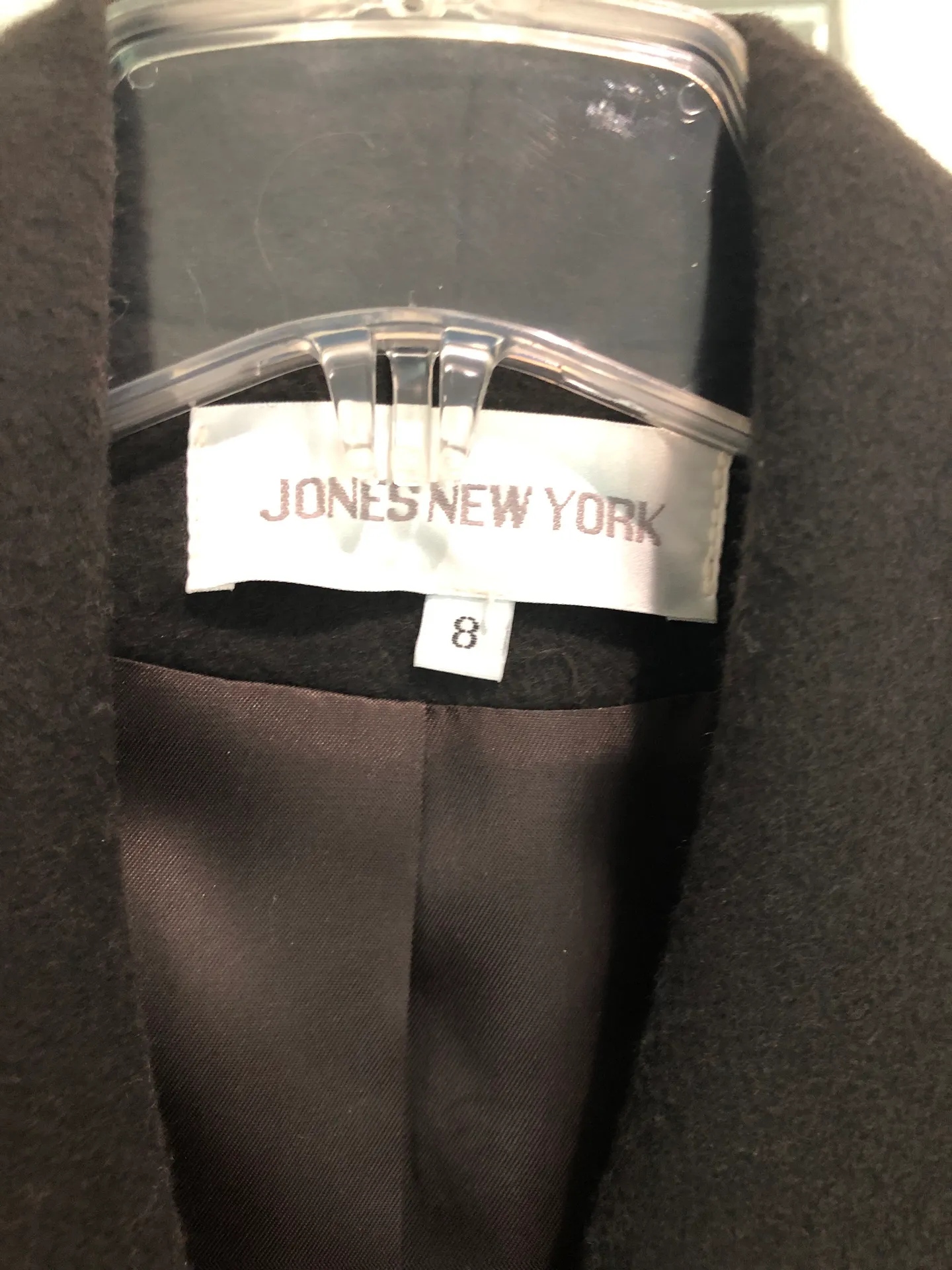 Double-breasted 100% Long Wool Coat - Image 4