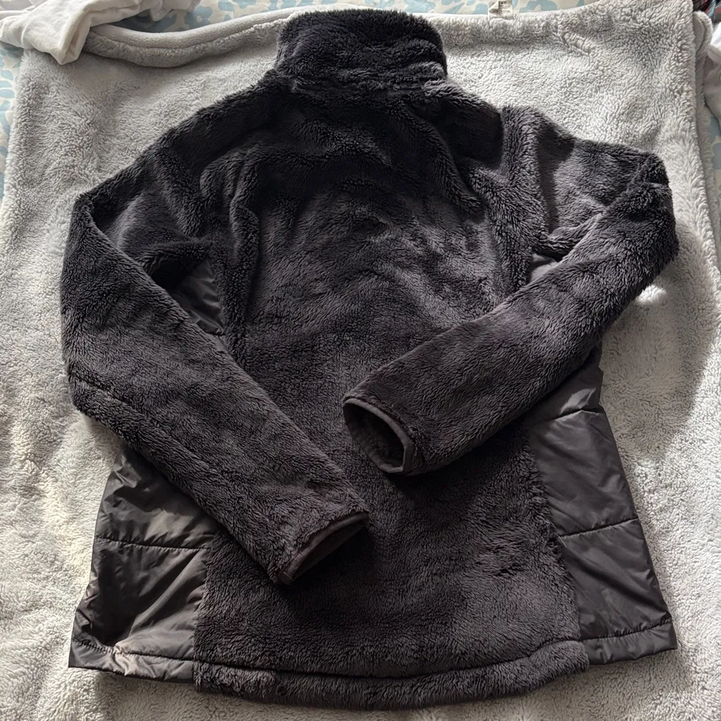 EUC Women's North Face Osito 1/4 Zip Hybrid Fleece Jacket size M - Image 8