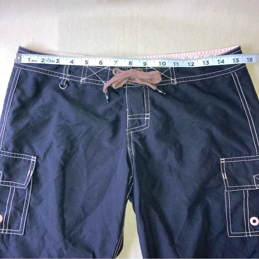 Body Glove Women's Black Swim Boardshorts Y2K - Image 3