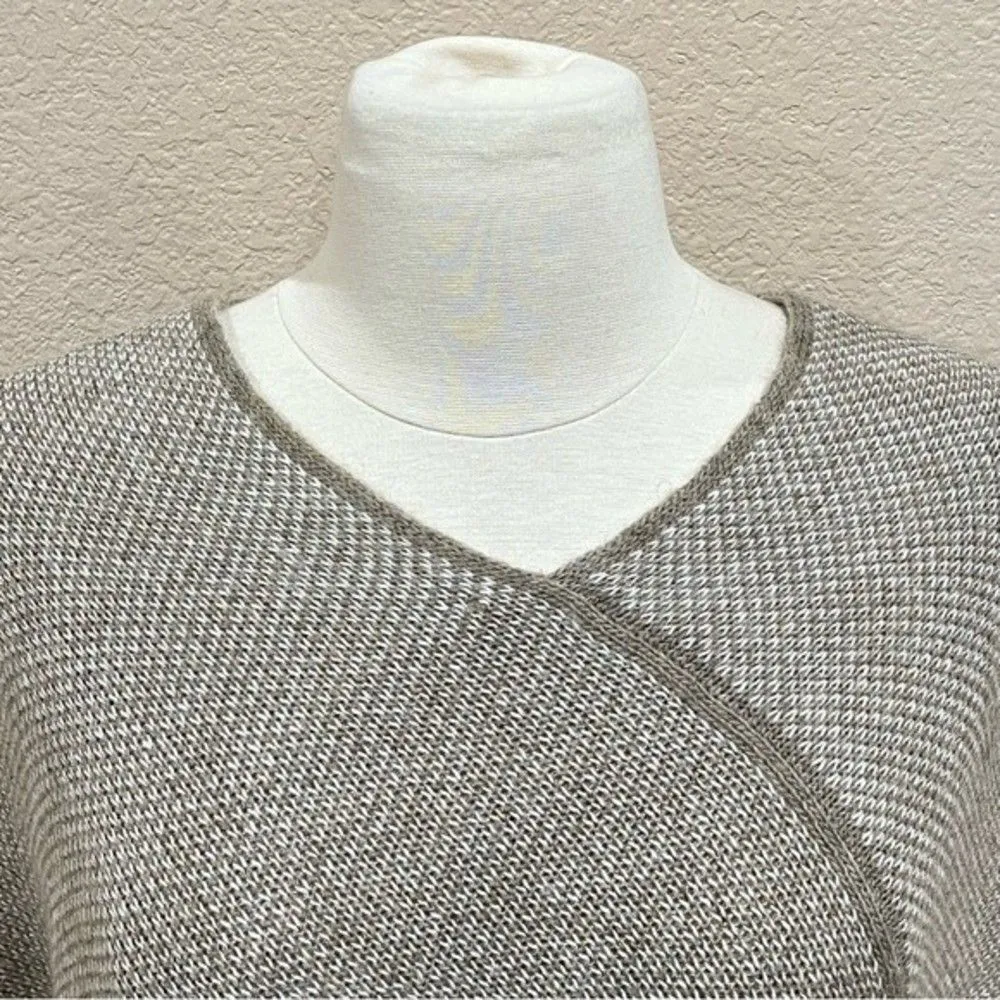 Fratelli Talli Tan and Cream Poncho One Size NWT - Image 7