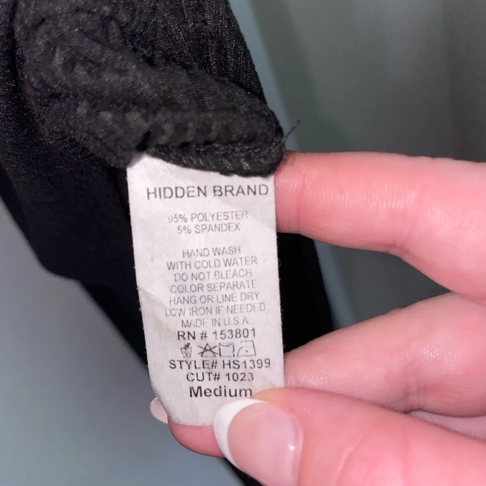 Ninexis Knit Midi Skirt Women Medium Ribbed Cutout Bodycon Classic Festival Boho Black - Image 4