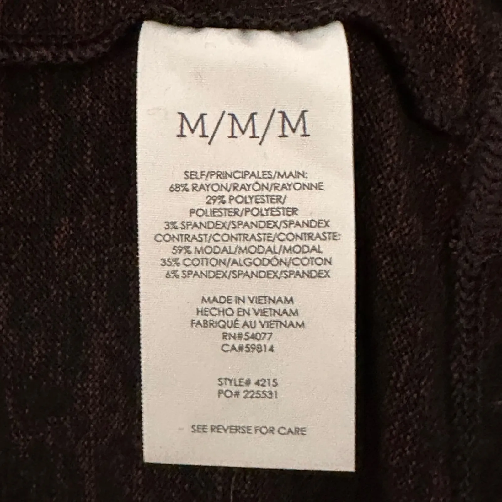 CAbi Black Speckled Front Cuddle Dress With Pockets - Image 6