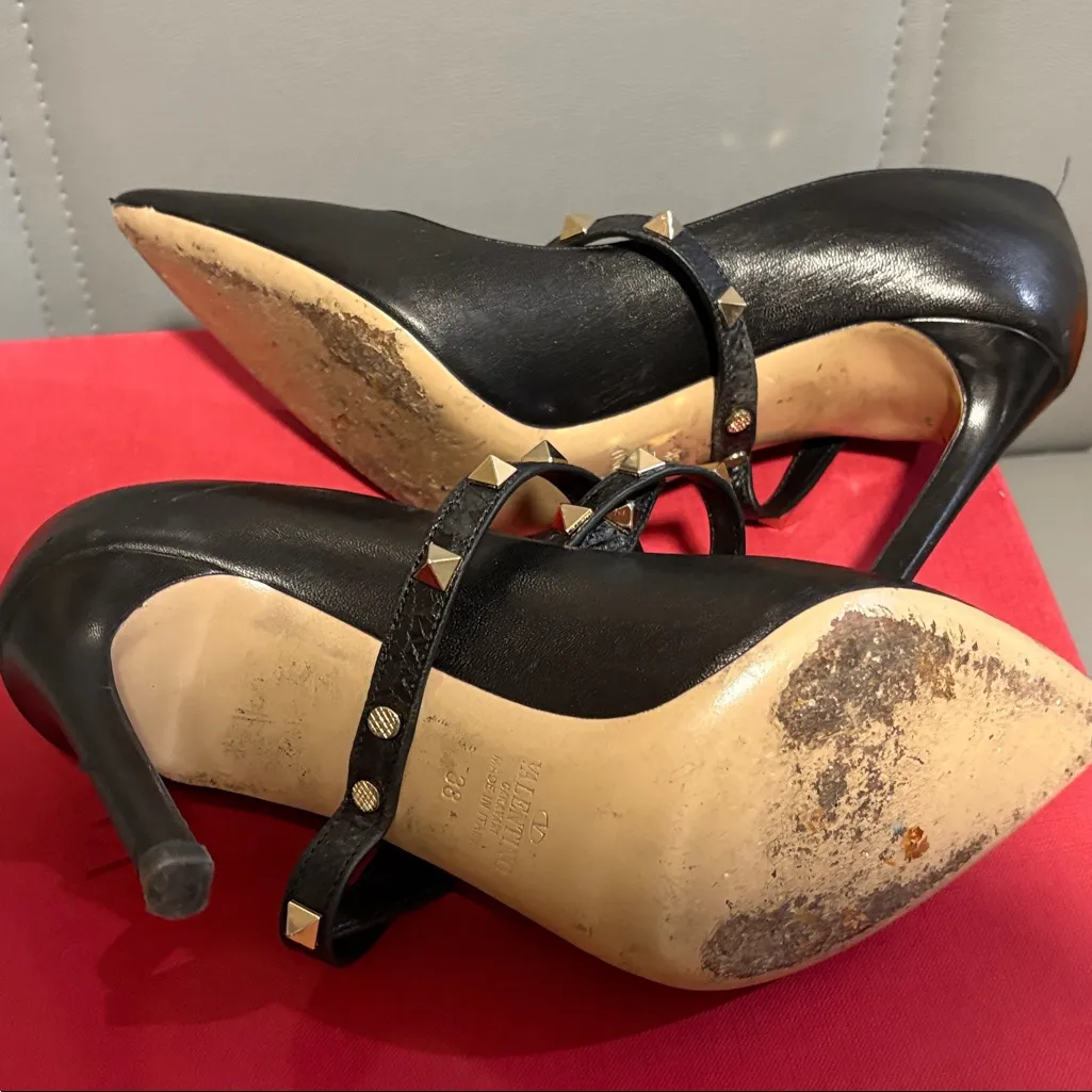 Valentino Rockstud Heels - Image 9