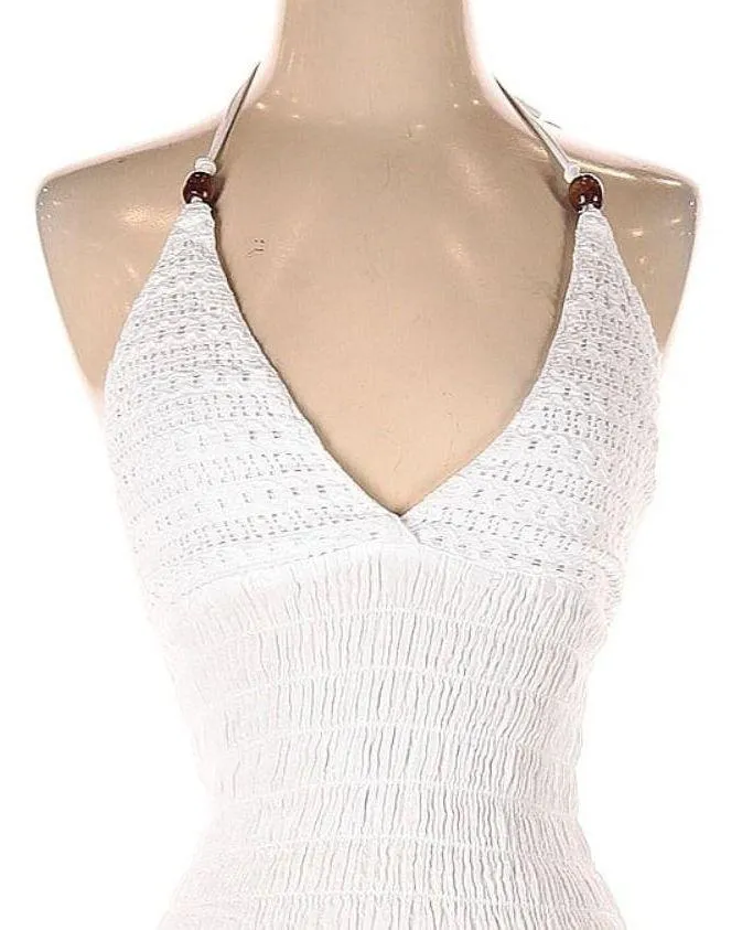 seaspice resort white halter dress small - Image 2