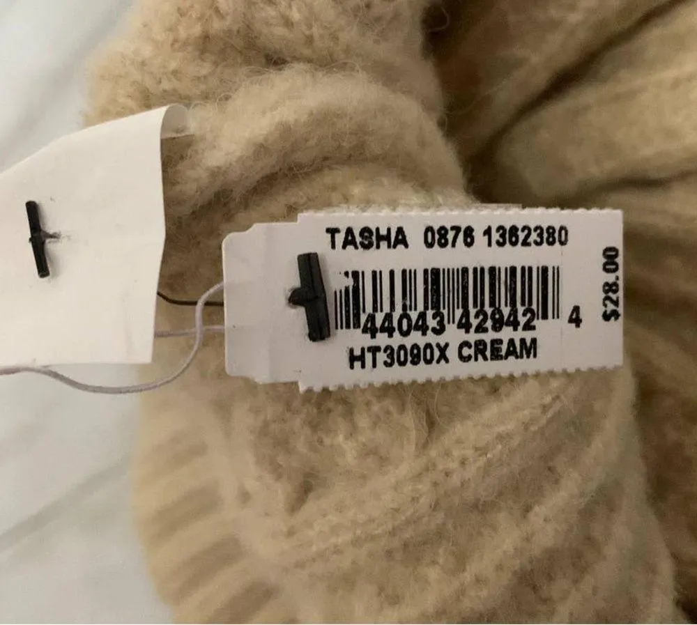 NWT Tasha Tan Faux Fur Beanie - Image 5