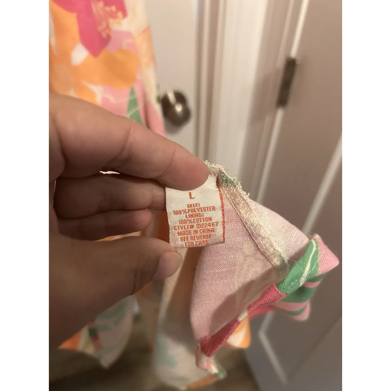 Flying Tomato Bon Voyage Maxi Dress Size Large Vacation Resort Cruise Wedding - Image 5