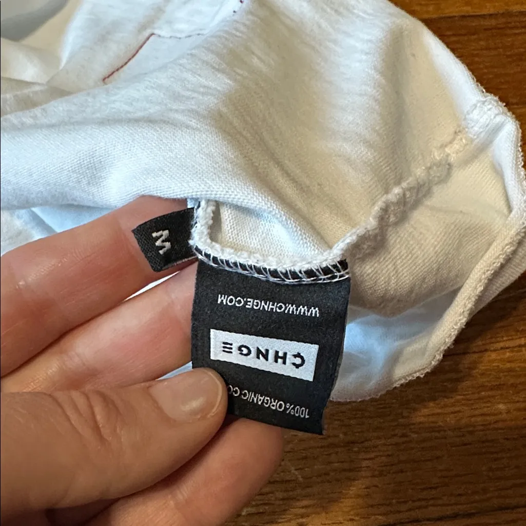 CHNGE White “Women Don’t Owe You Sh*t”Statement Tee, Unisex, Medium - Image 3