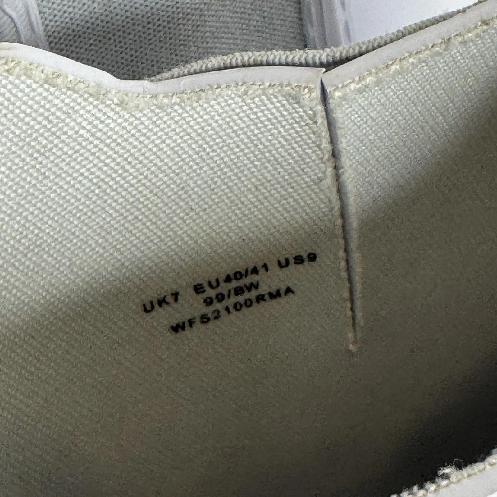 Hunter Boots Womens SZ 9 White Chelsea Rain Waterproof Gum Sole refined stitch - Image 11