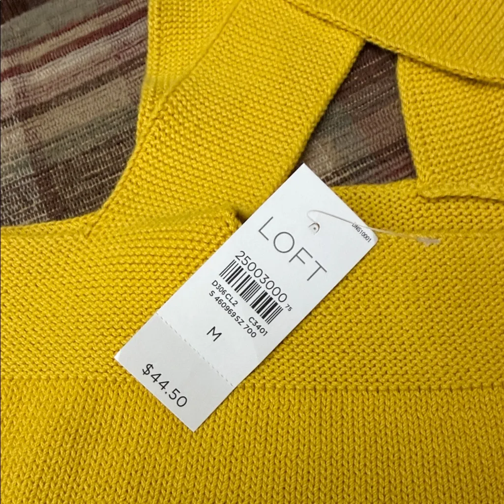 LOFT Yellow Tank Top - Image 4