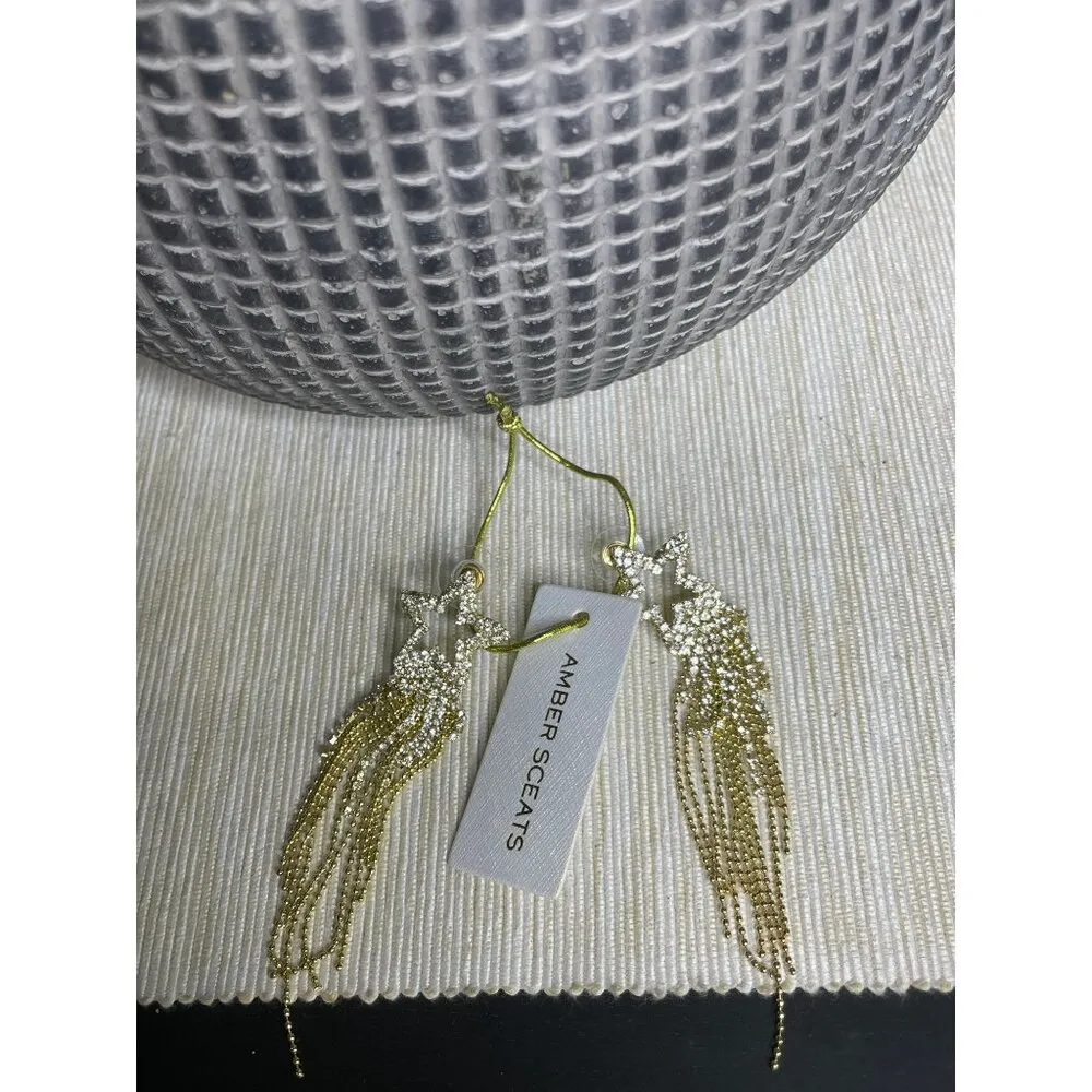 Amber Sceats x Revolve Shooting Star Earrings Gold Women's Size OS - Image 6