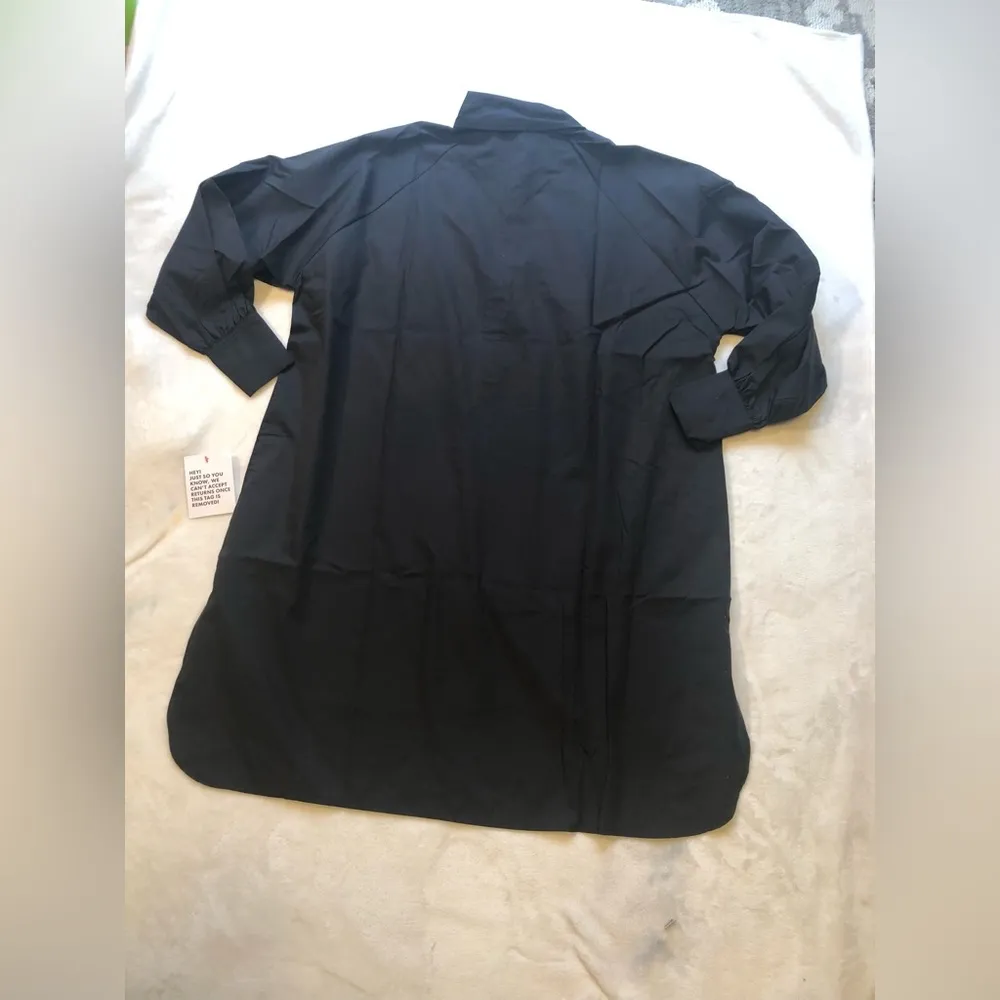 New without tag  DESIGN oversized boyfriend mini shirt dress, US size 2 - Image 7