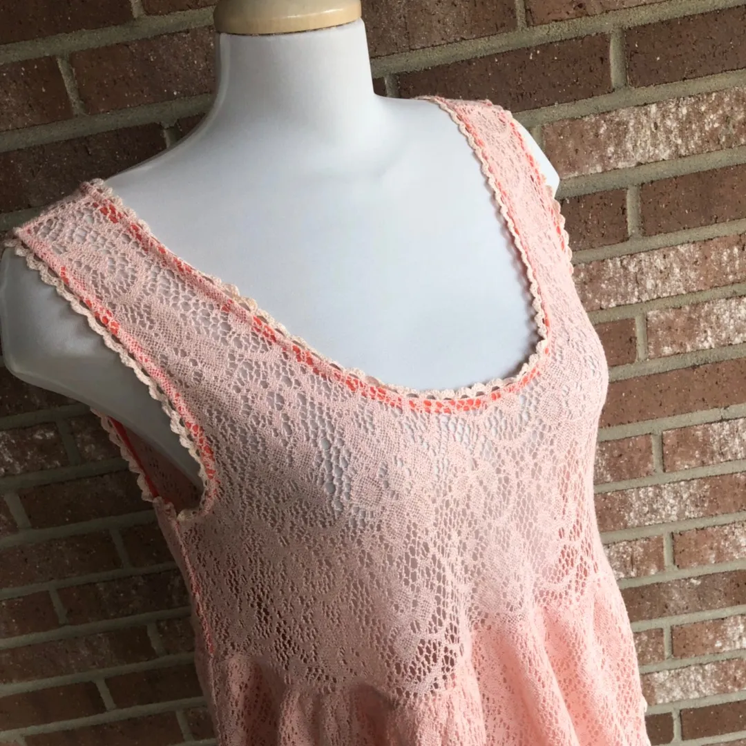 Boho Crochet Tank Top Large - Image 7