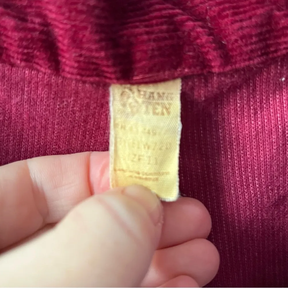 Vintage Hang Ten red corduroy pants - Image 4