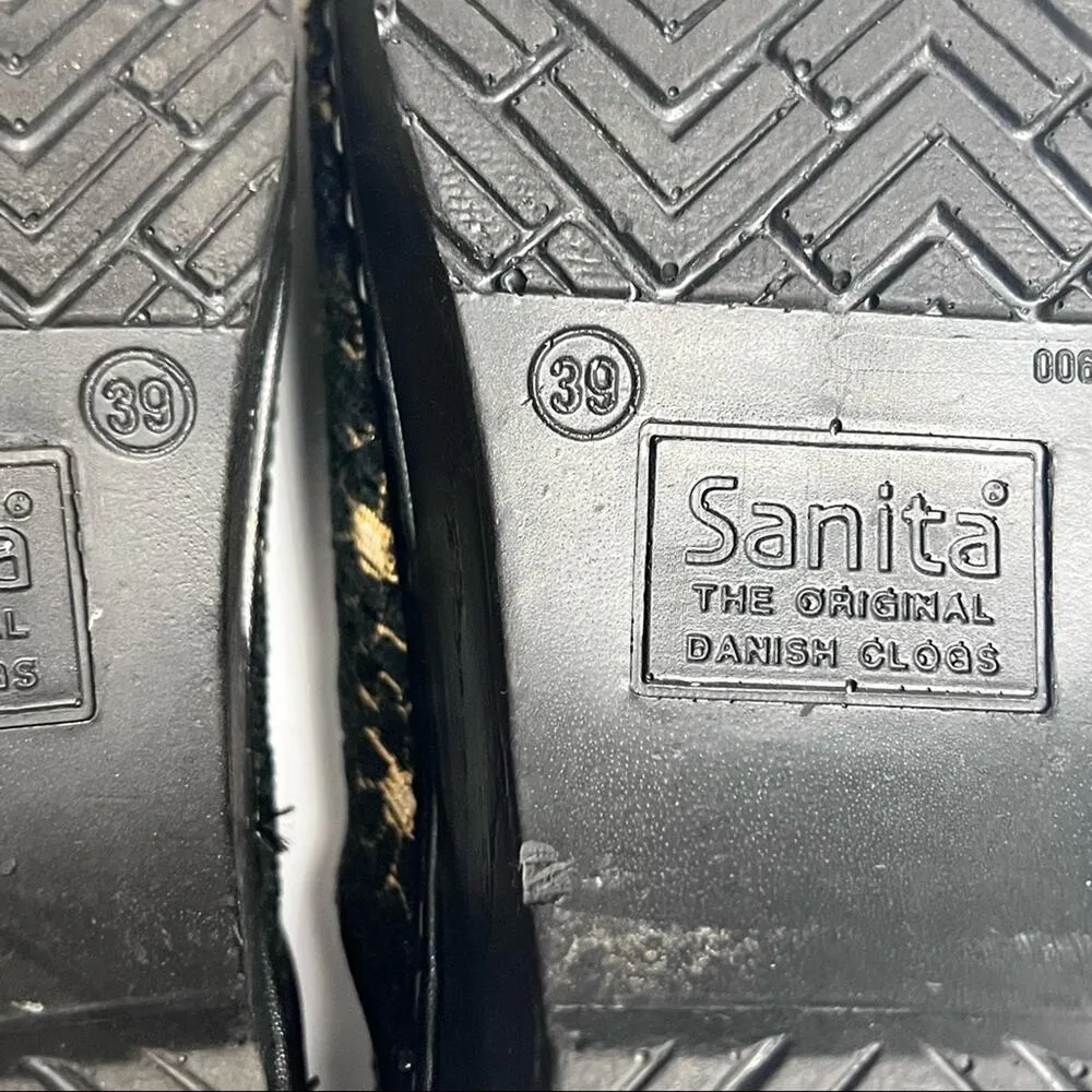 Sanita Women’s Danish Clogs Sz 39 Black - Image 10