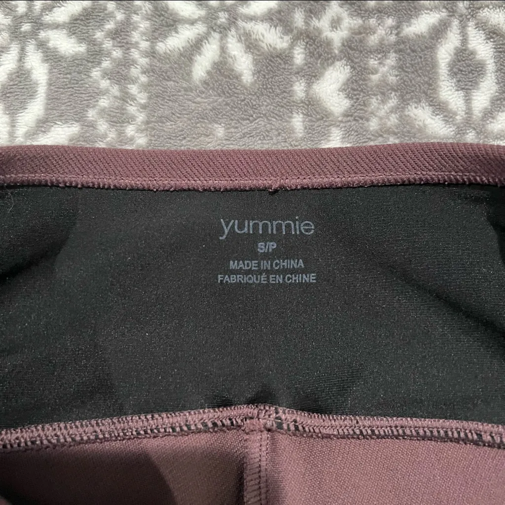 Yummie Stretch Twill Shaping Legging with Pockets In Huckleberry Size‎ Small - Image 8