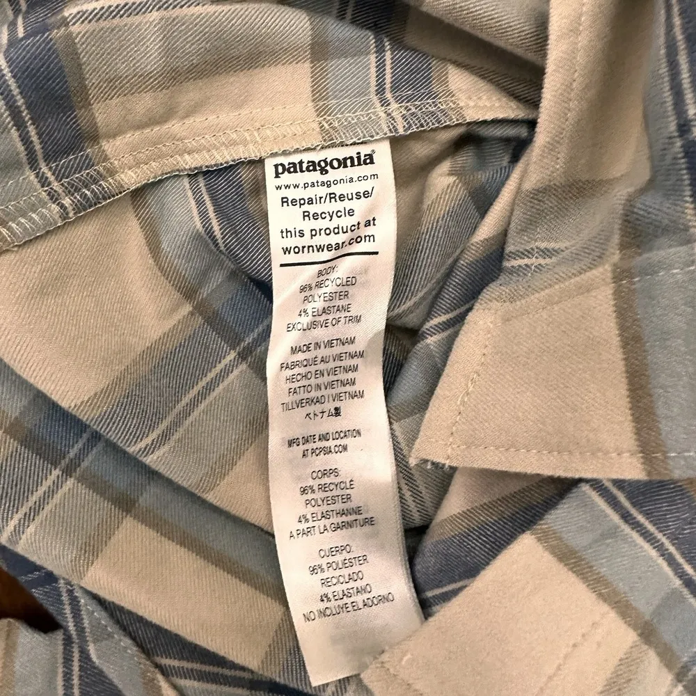 NWT Patagonia Women's Canyonite Midweight Flannel Shirt Size M - Image 5