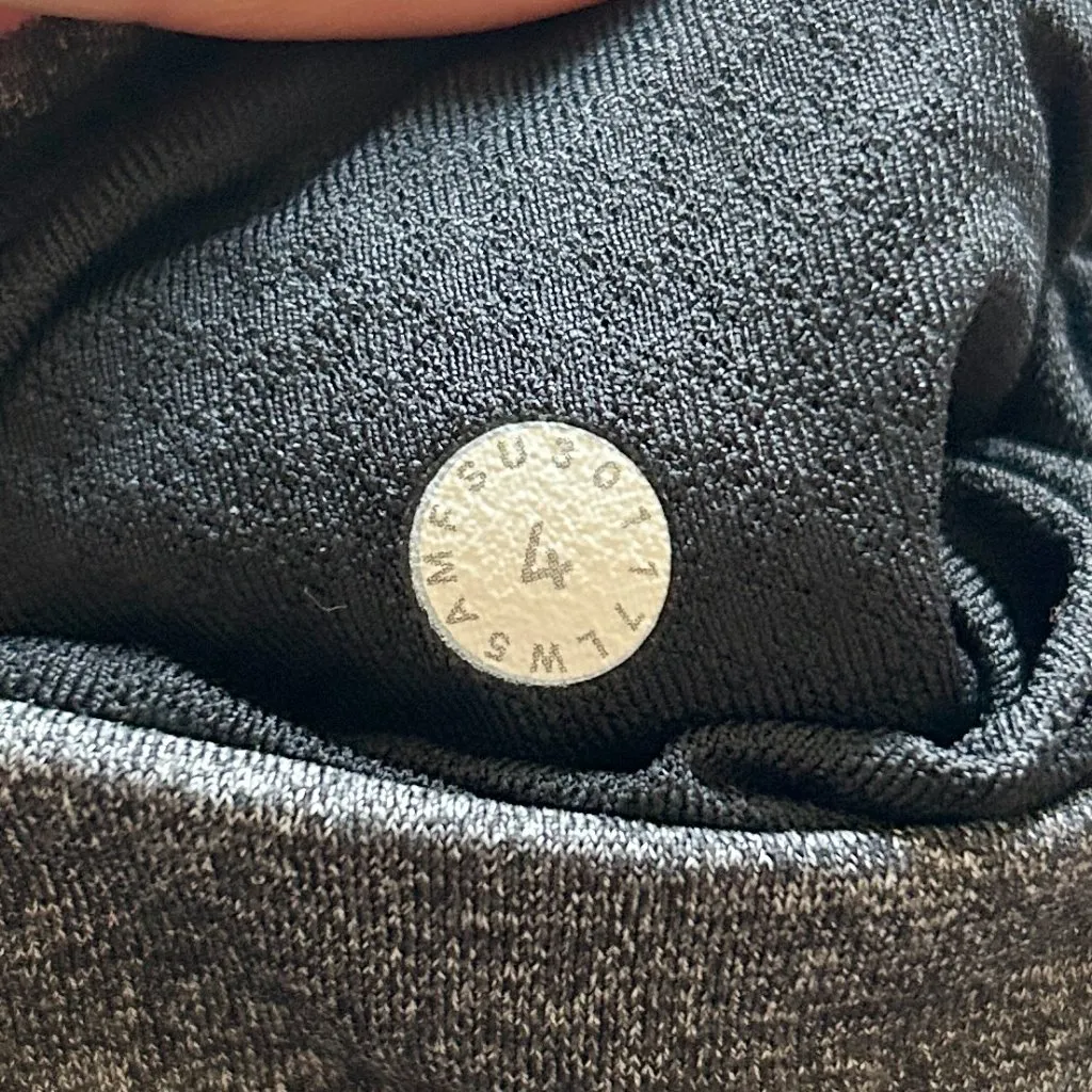 Lululemon Fresh Tracks Pant Jogger Leggings II in Heathered Black Size 4 - Image 16