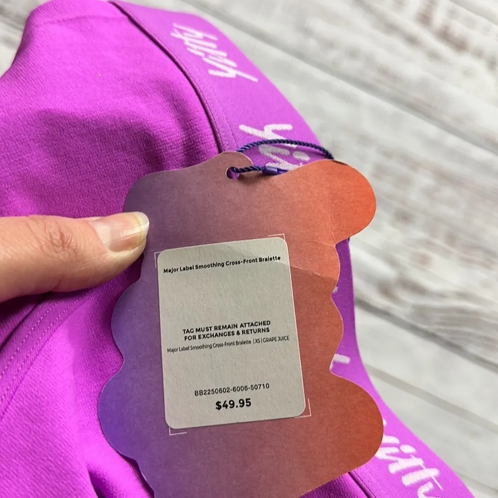 NWT Yitty major label smooth cross front bralette size xs - Image 4