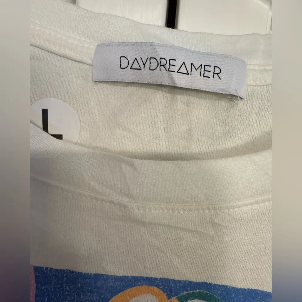 Daydreamer white Rolling Stones graphic T-shirt L - Image 3