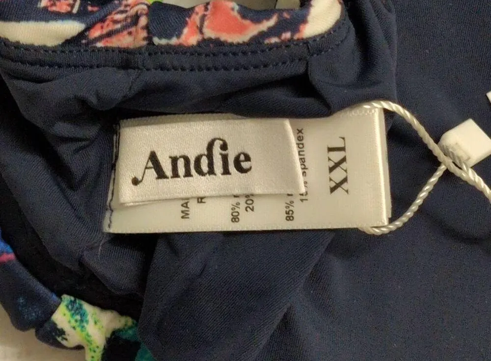 NWT Andie The Molokai Bikini Top Butterfly Multicolor Adjustable Bralette Sz XXL - Image 5