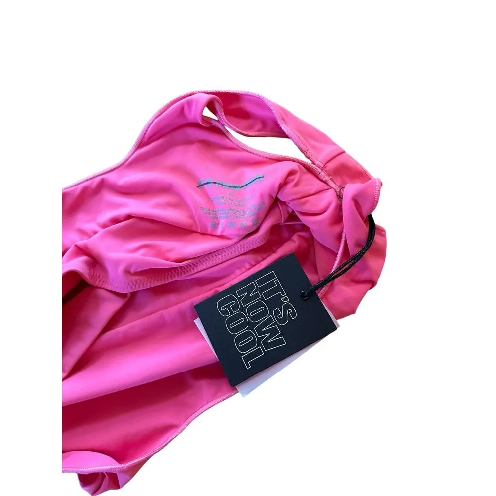 Its Now Cool at Free People The Contour Surf Bikini Top Cadillac Pink Size 10 - Image 9