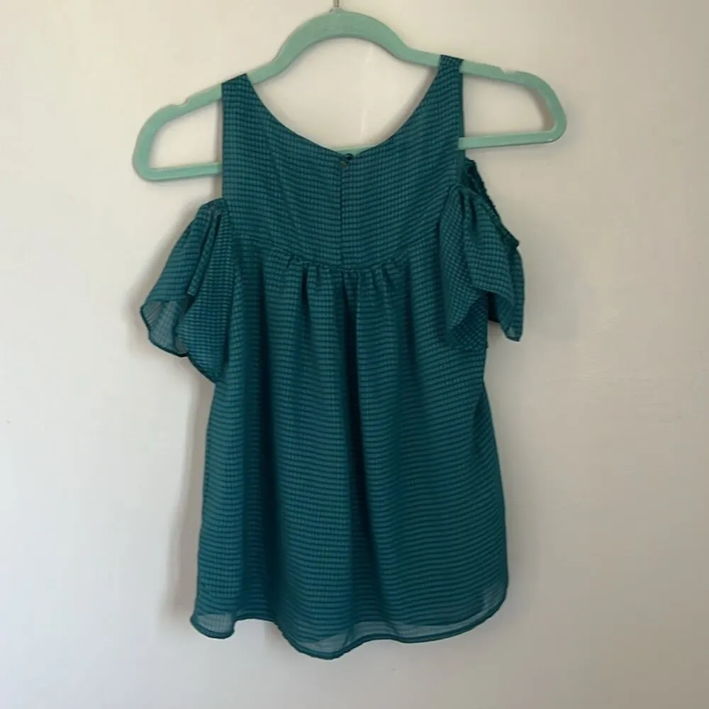 Anthropologie Maeve off the shoulder tank top. Size 0 - Image 4