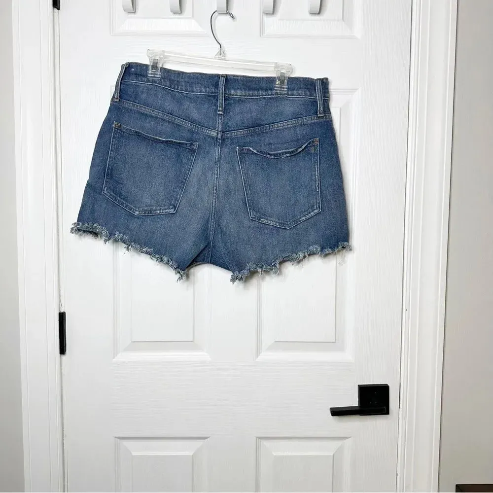 MADEWELL The Perfect Jean Short‎ in Rayburn: Comfort Stretch Edition Size 32 - Image 5